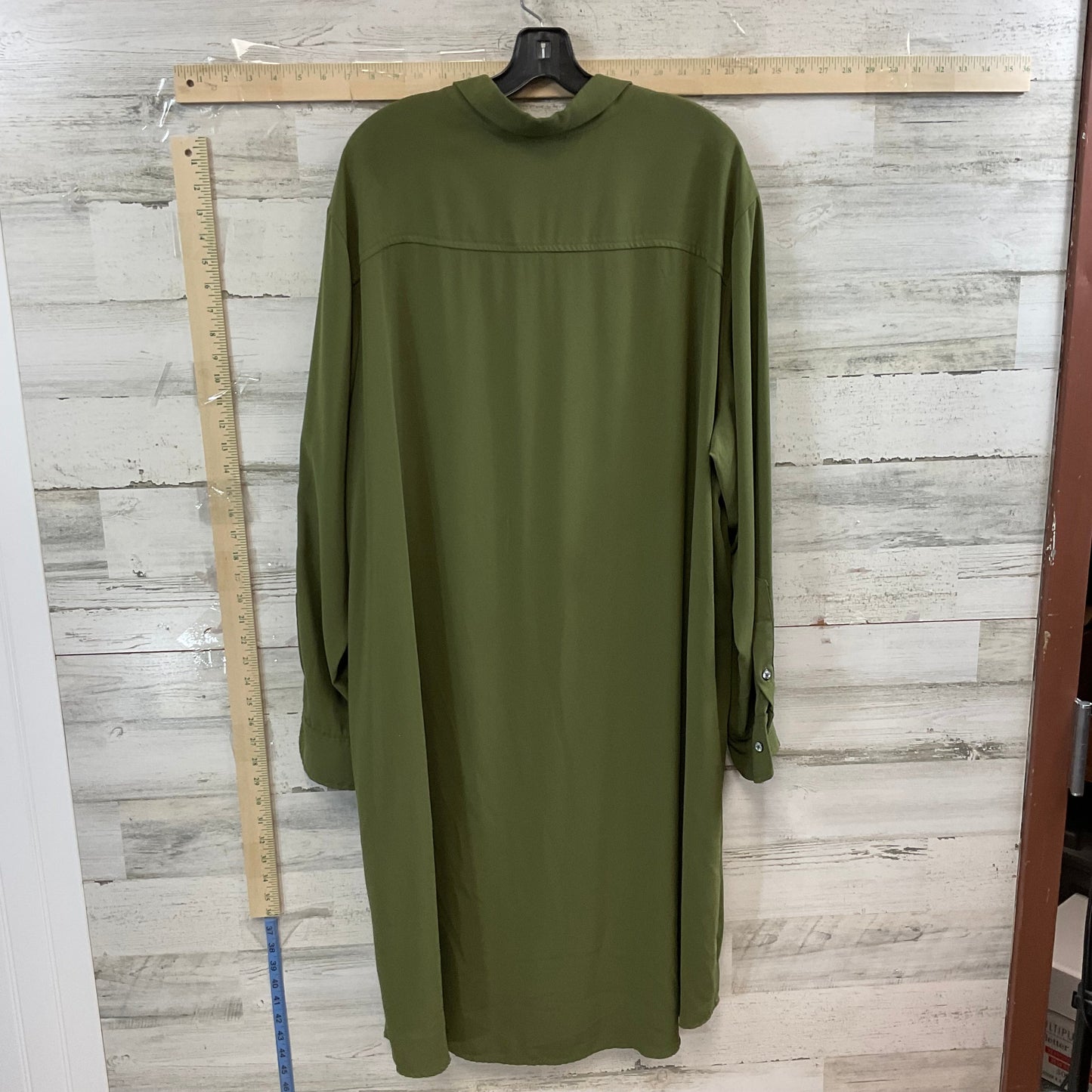 Green Dress Casual Maxi BAACAL, Size 3x