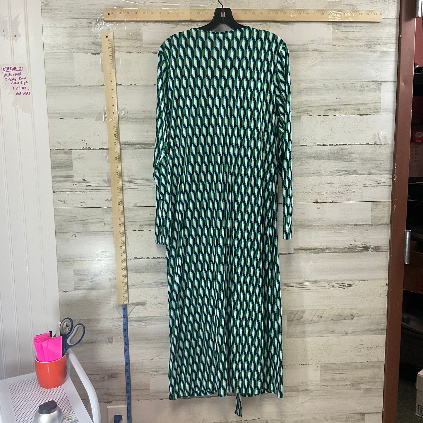 Dress Casual Midi By Target In Green, Size: Xl