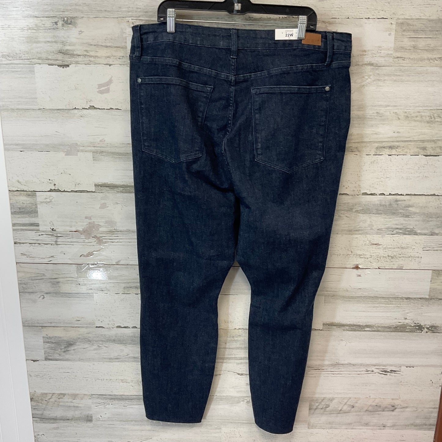 Jeans Skinny By Judy Blue In Blue Denim, Size: 22w