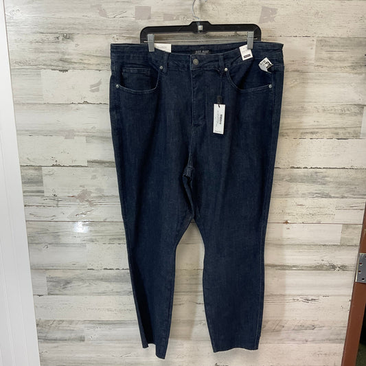 Jeans Skinny By Judy Blue In Blue Denim, Size: 22w