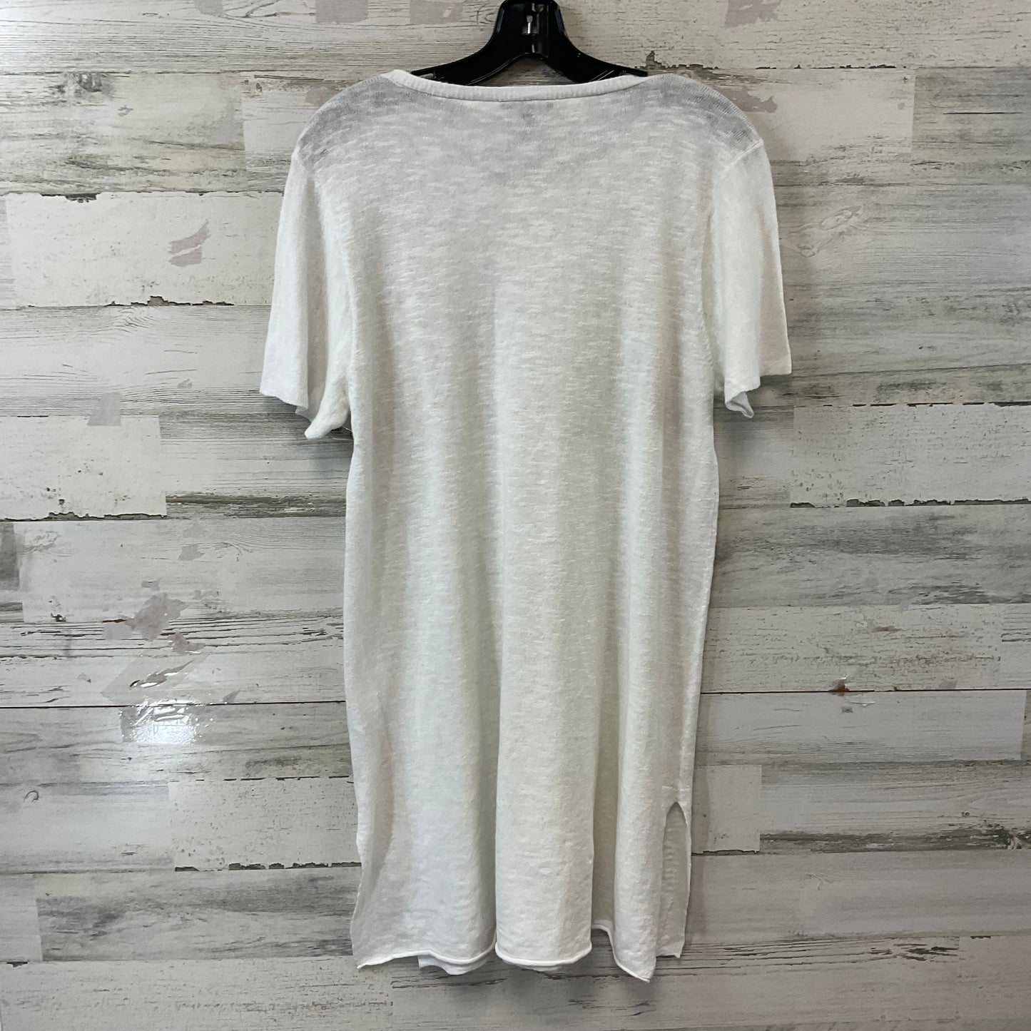 Tunic Short Sleeve By Eileen Fisher In White, Size: M