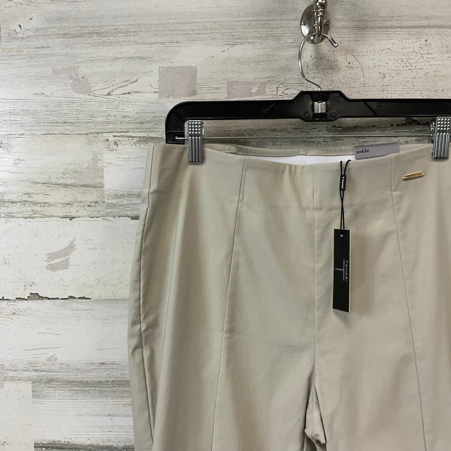 Pants Chinos & Khakis By T Tahari In Tan, Size: M