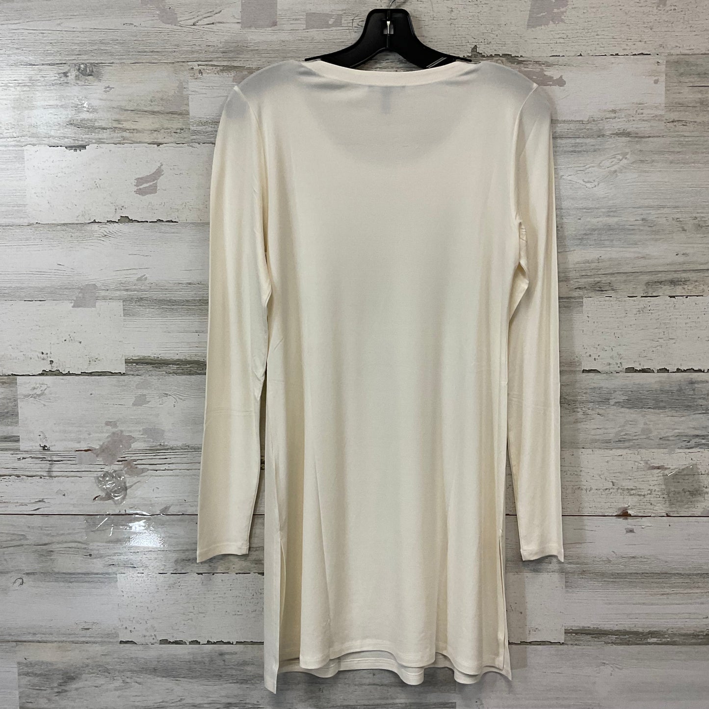 Top Long Sleeve By Eileen Fisher In Cream, Size: S