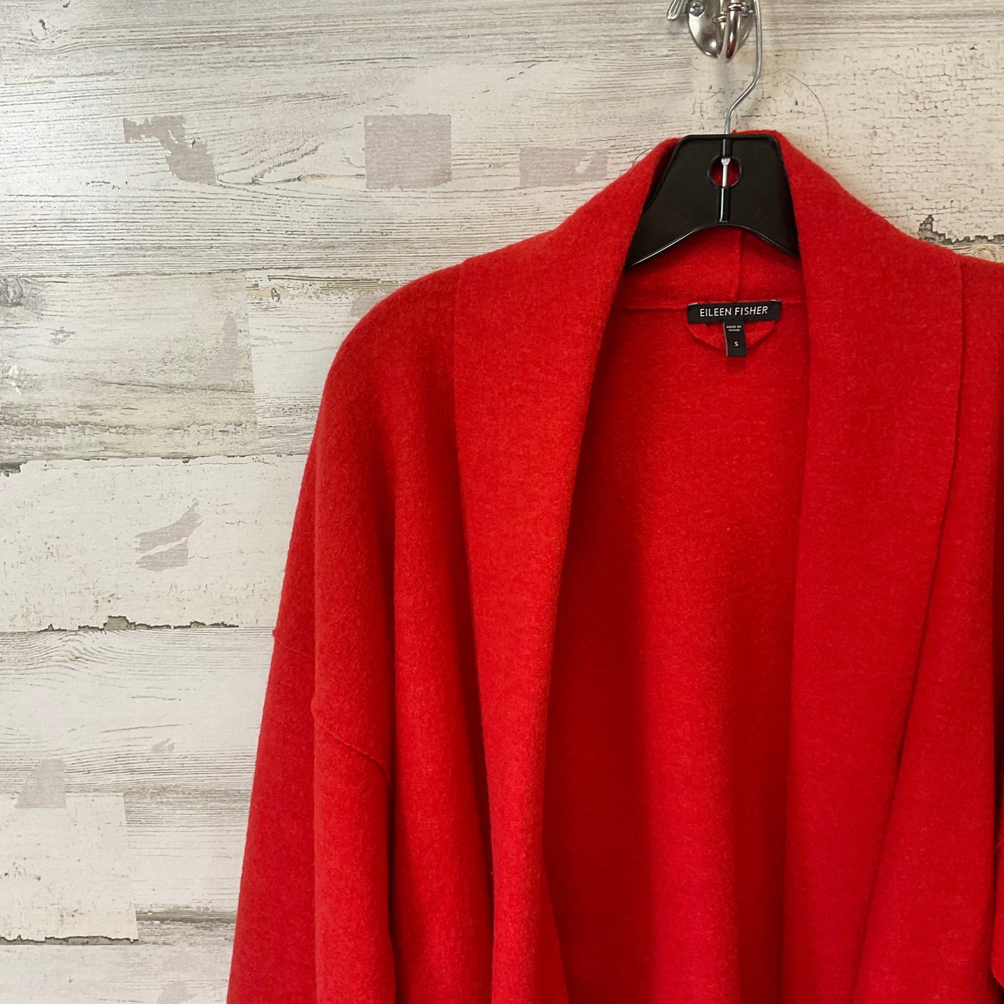 Jacket Other By Eileen Fisher In Red, Size: S