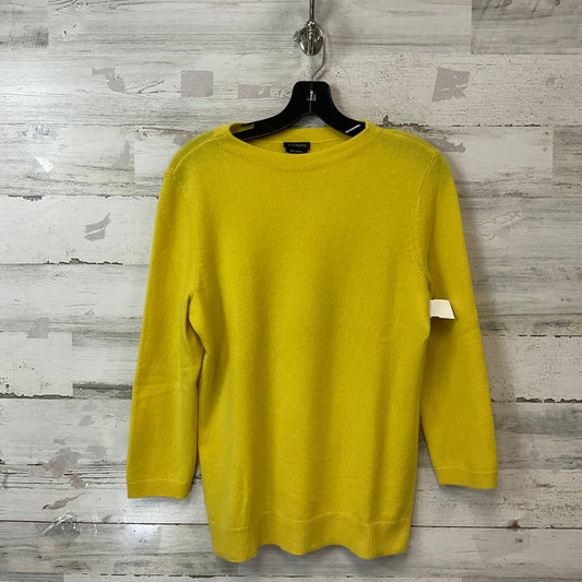 Sweater Cashmere By Talbots In Yellow, Size: M