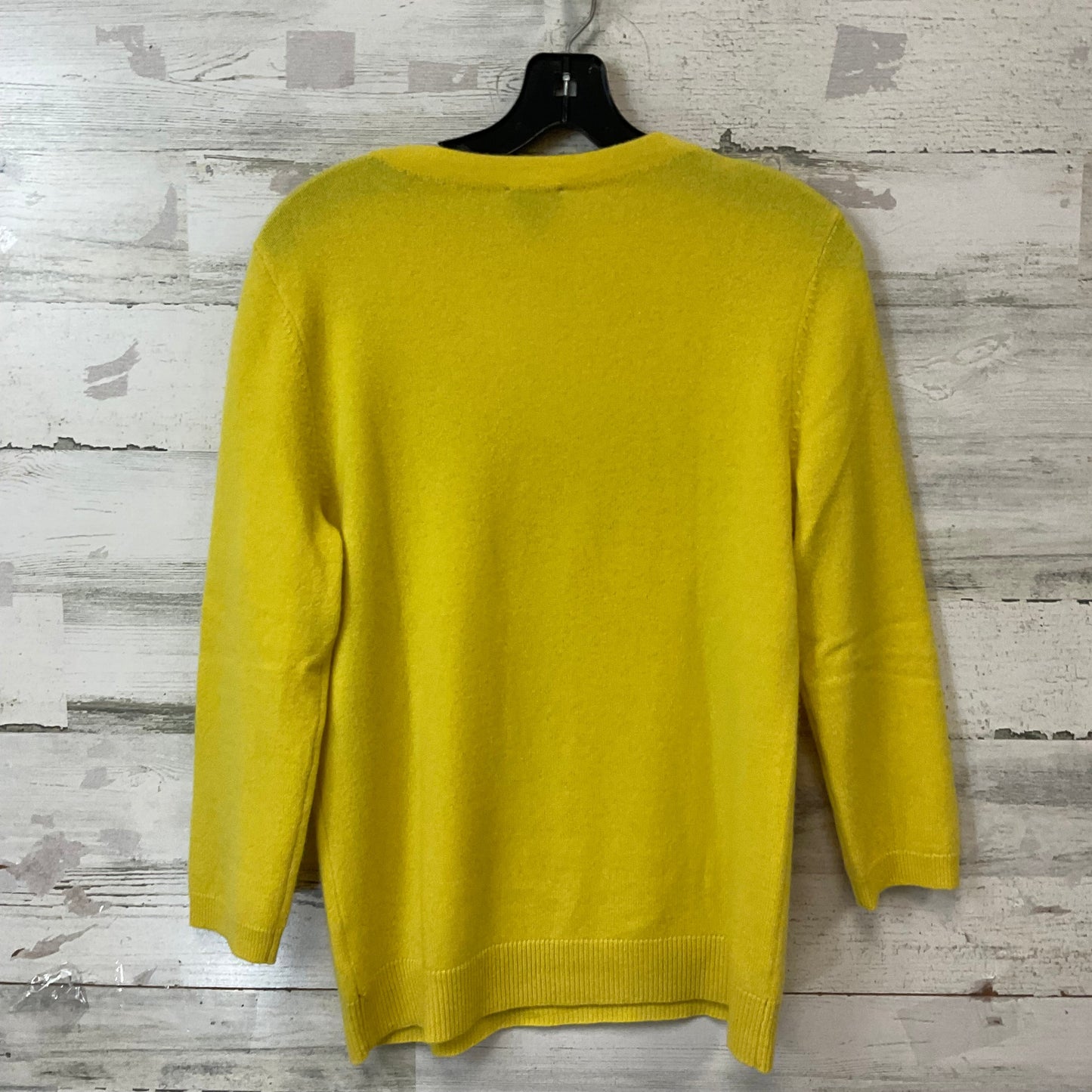 Sweater Cashmere By Talbots In Yellow, Size: M