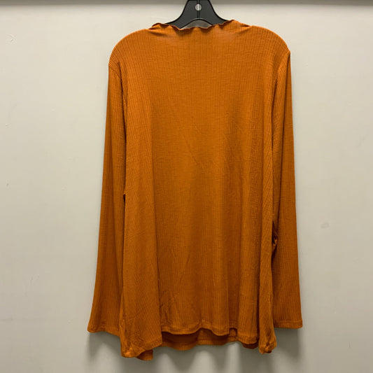 Top Long Sleeve By Lane Bryant In Orange, Size: 4x