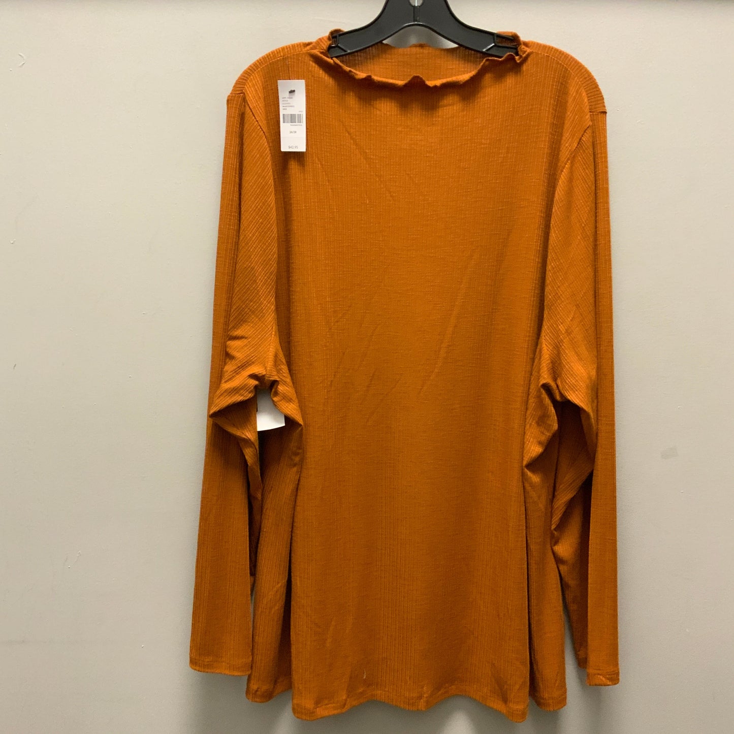 Top Long Sleeve By Lane Bryant In Orange, Size: 4x