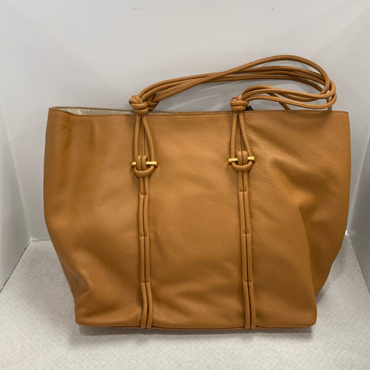 Handbag Leather By Vince Camuto, Size: Large