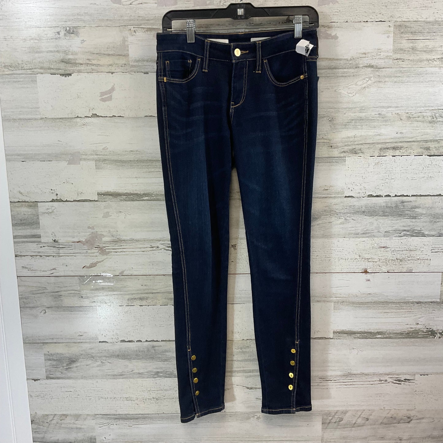 Jeans Skinny By Pilcro In Blue Denim, Size: 4