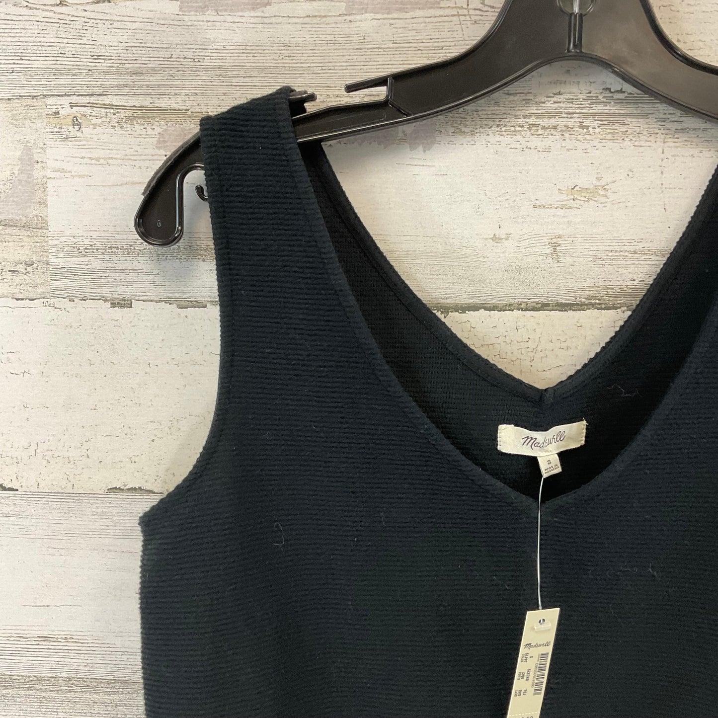 Top Sleeveless By Madewell In Black, Size: S