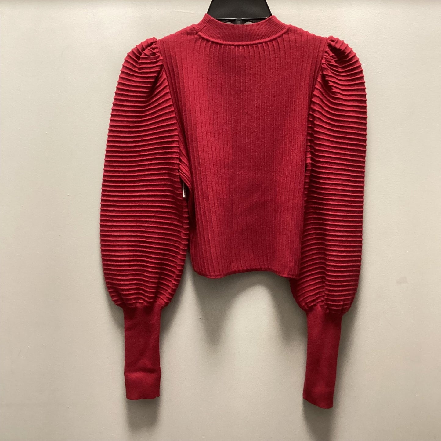 Top Long Sleeve By Express In Red, Size: S