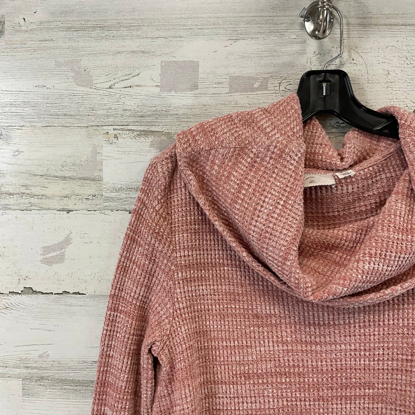 Top Long Sleeve By Anthropologie In Red, Size: S