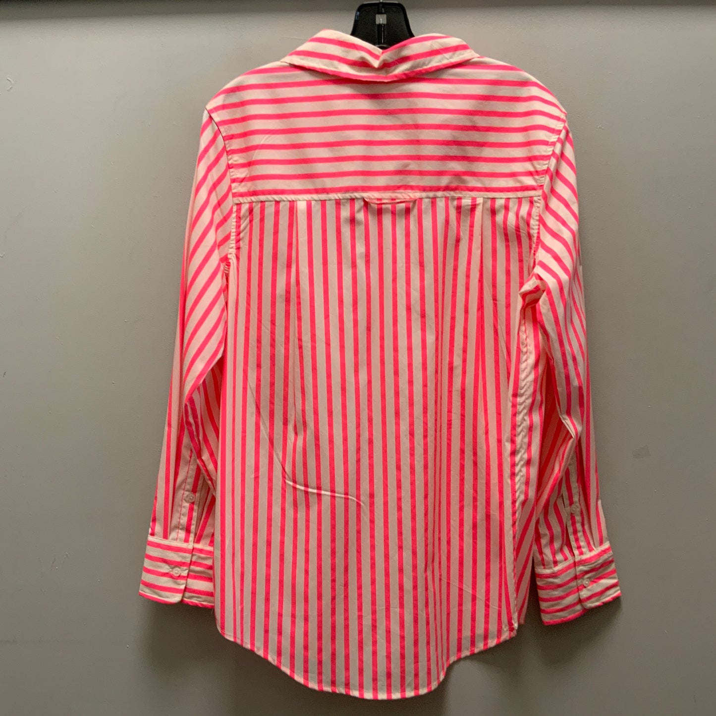 Blouse Long Sleeve By A New Day In Pink, Size: M