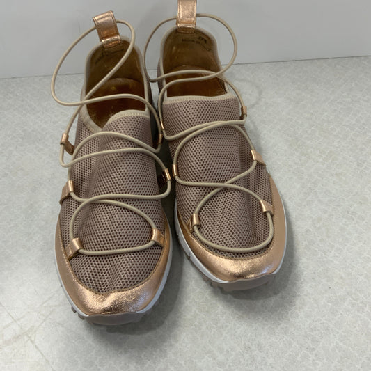 Rose Gold Shoes Sneakers Jimmy Choo, Size 7.5