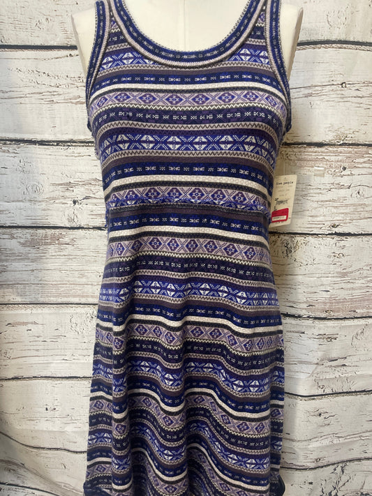 Dress Sweater By Free People In Blue & Purple, Size: L