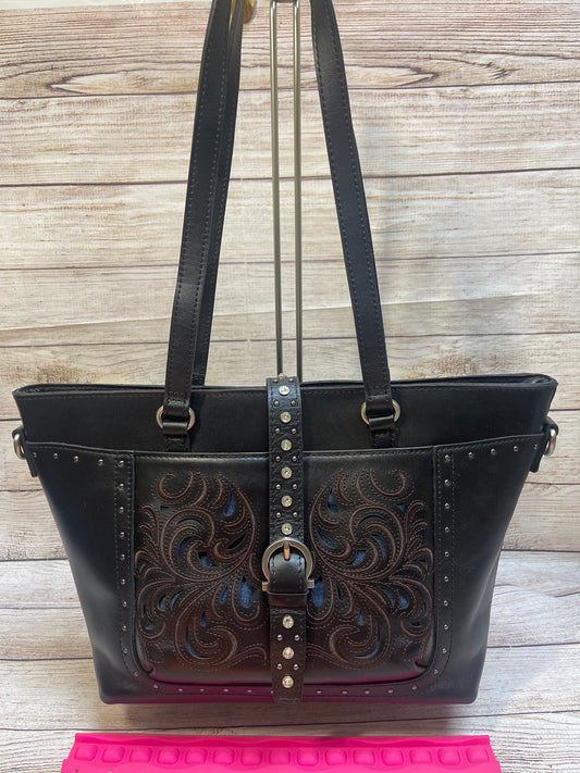 Crossbody Leather By Patricia Nash, Size: Large