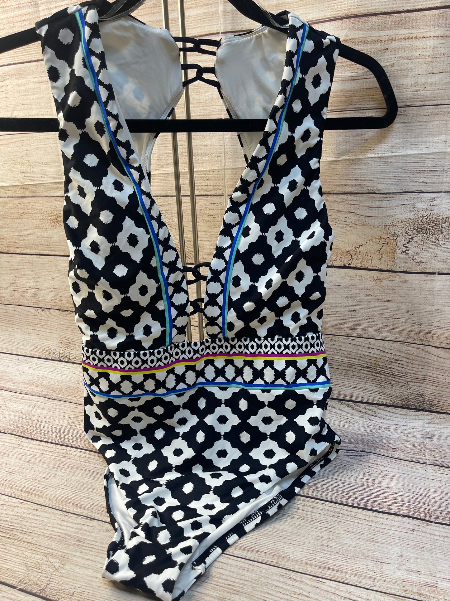 Black & White Swimsuit Trina Turk, Size 4