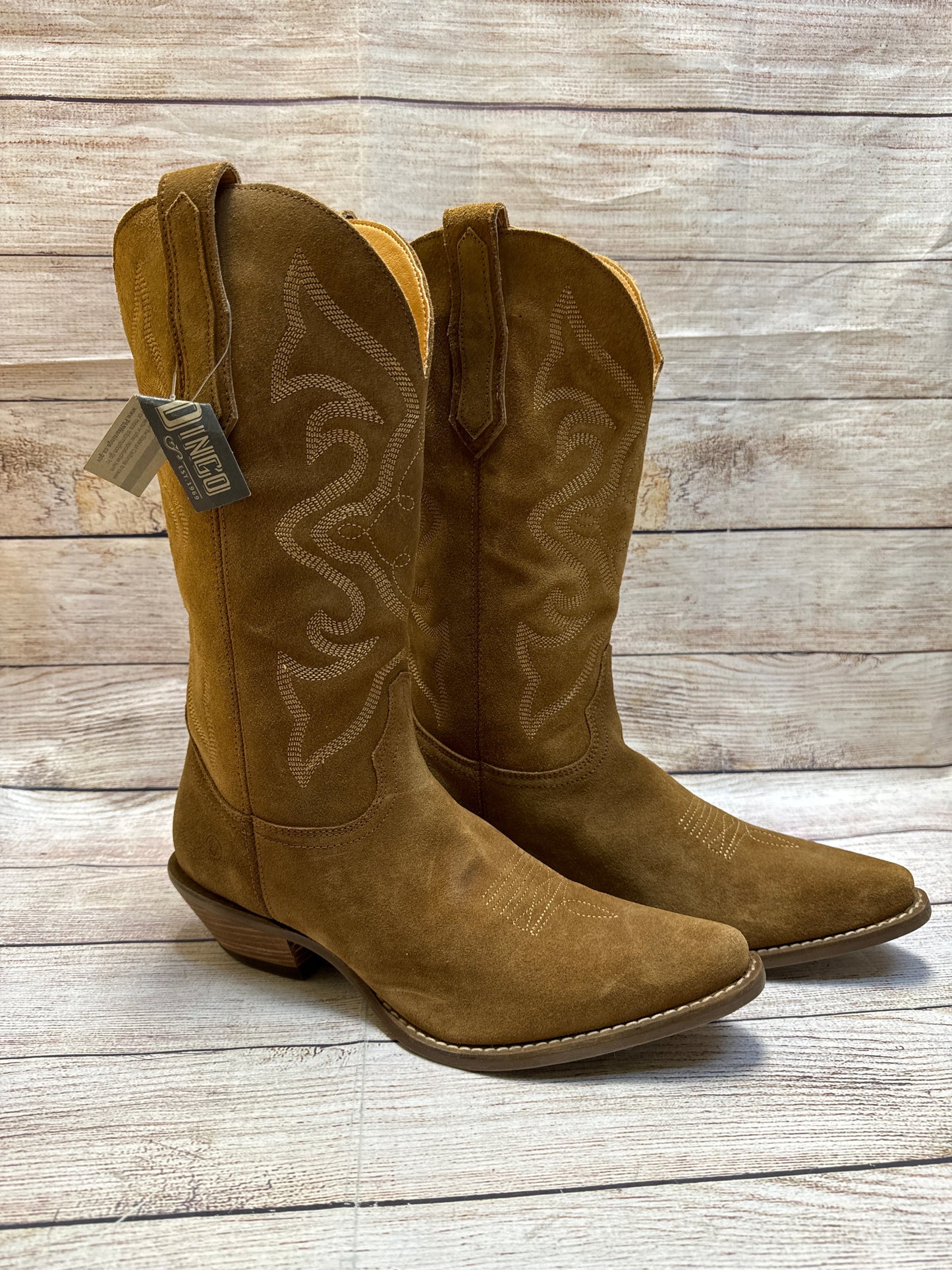 Boots Western By Dingo In Tan, Size: 9.5