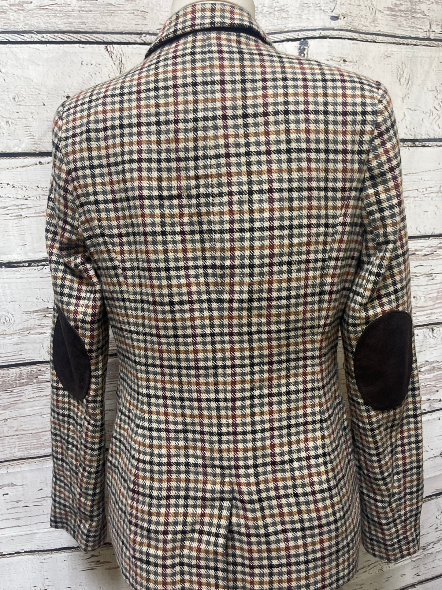 Blazer By F&f In Plaid Pattern, Size: M