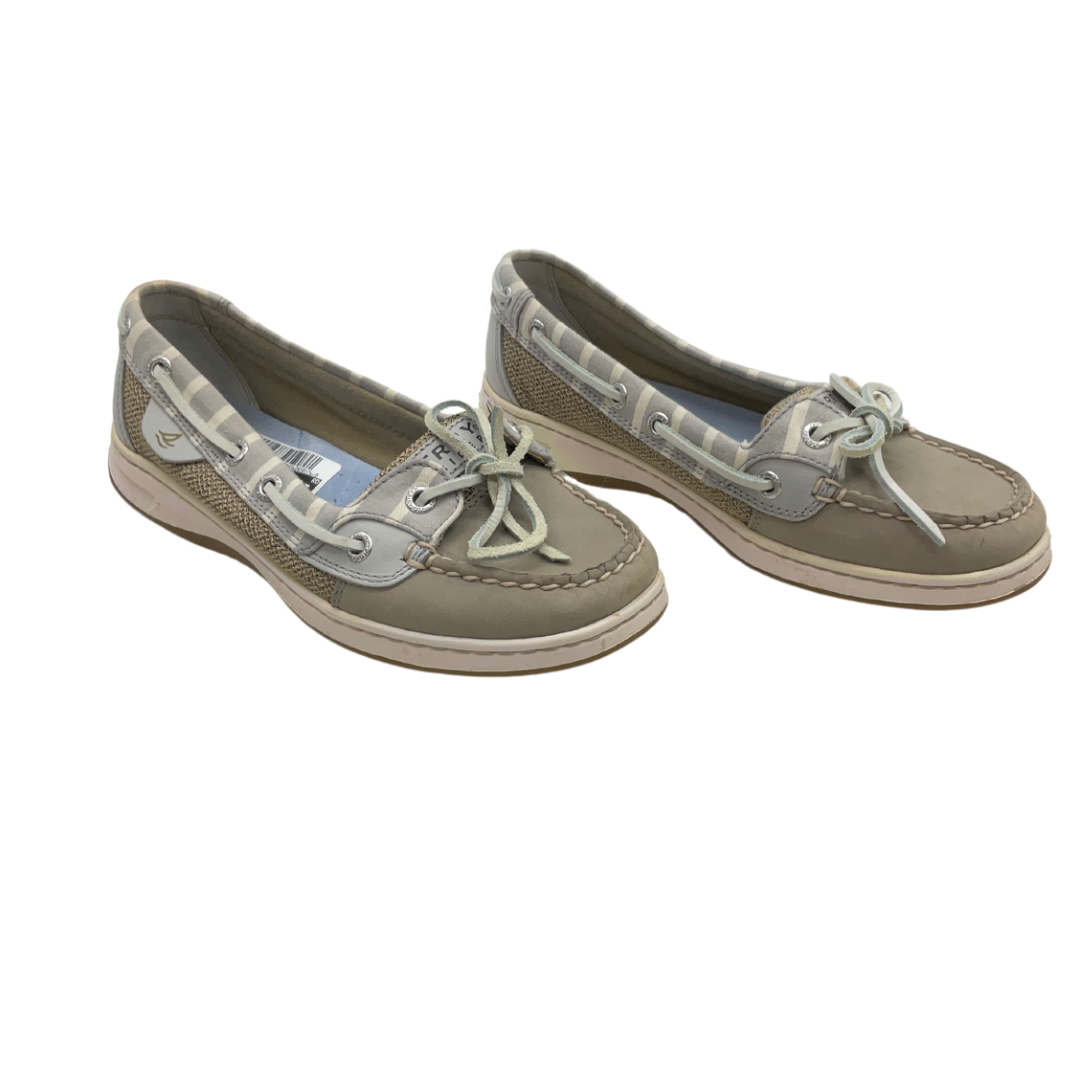 Shoes Flats By Sperry In Grey, Size: 6