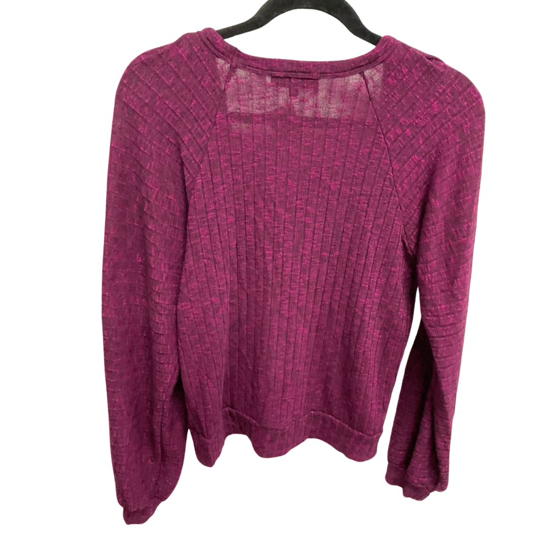 Top Long Sleeve By Michael Stars In Pink, Size: Xs