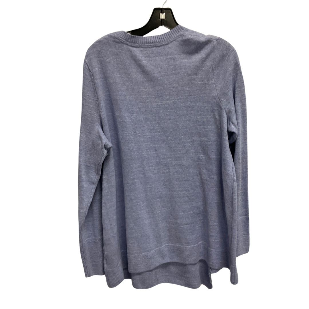 Sweater By Logo In Blue, Size: L