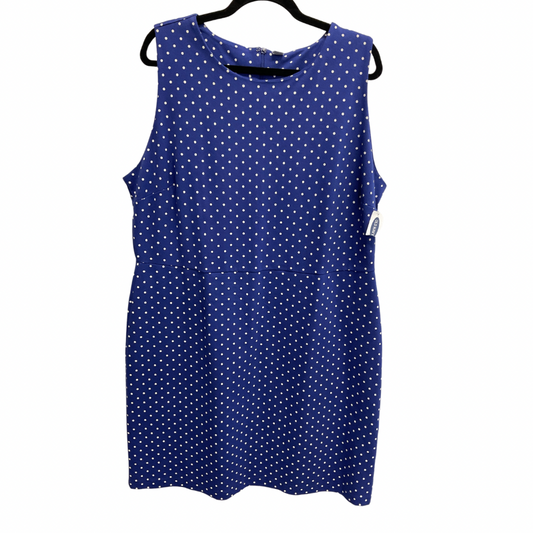 Dress Casual Short By Old Navy In Blue, Size: Xxl