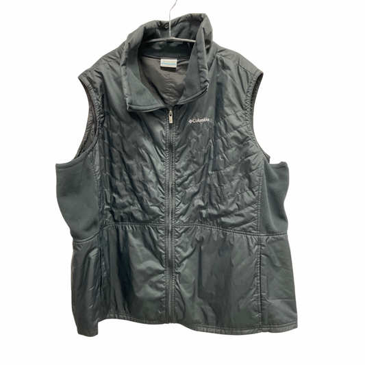 Vest Puffer & Quilted By Columbia In Black, Size: 3x