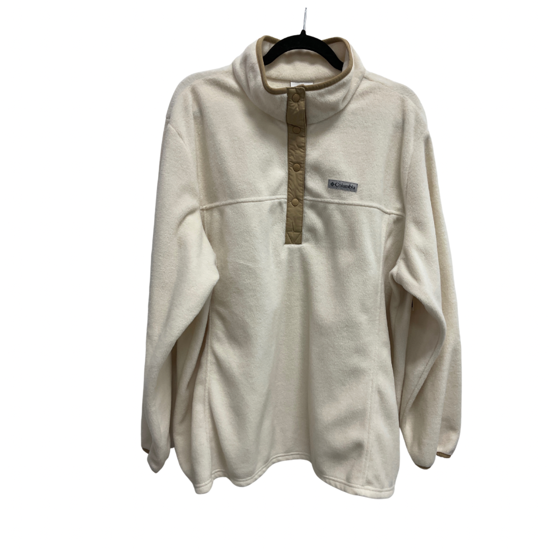 Athletic Fleece By Columbia In Cream, Size: 3x