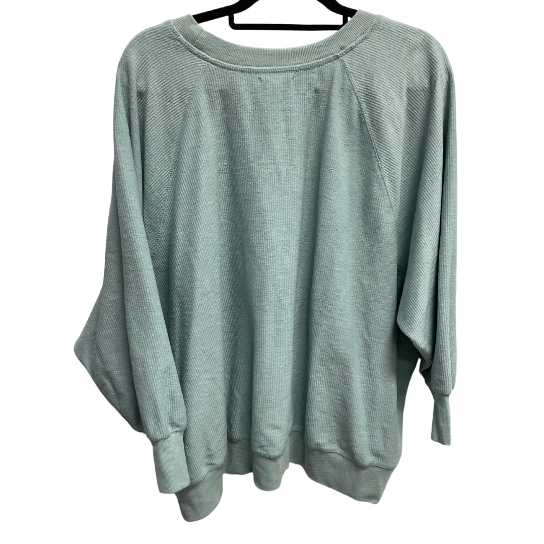 Top Long Sleeve Basic By Maurices In Blue, Size: 3x