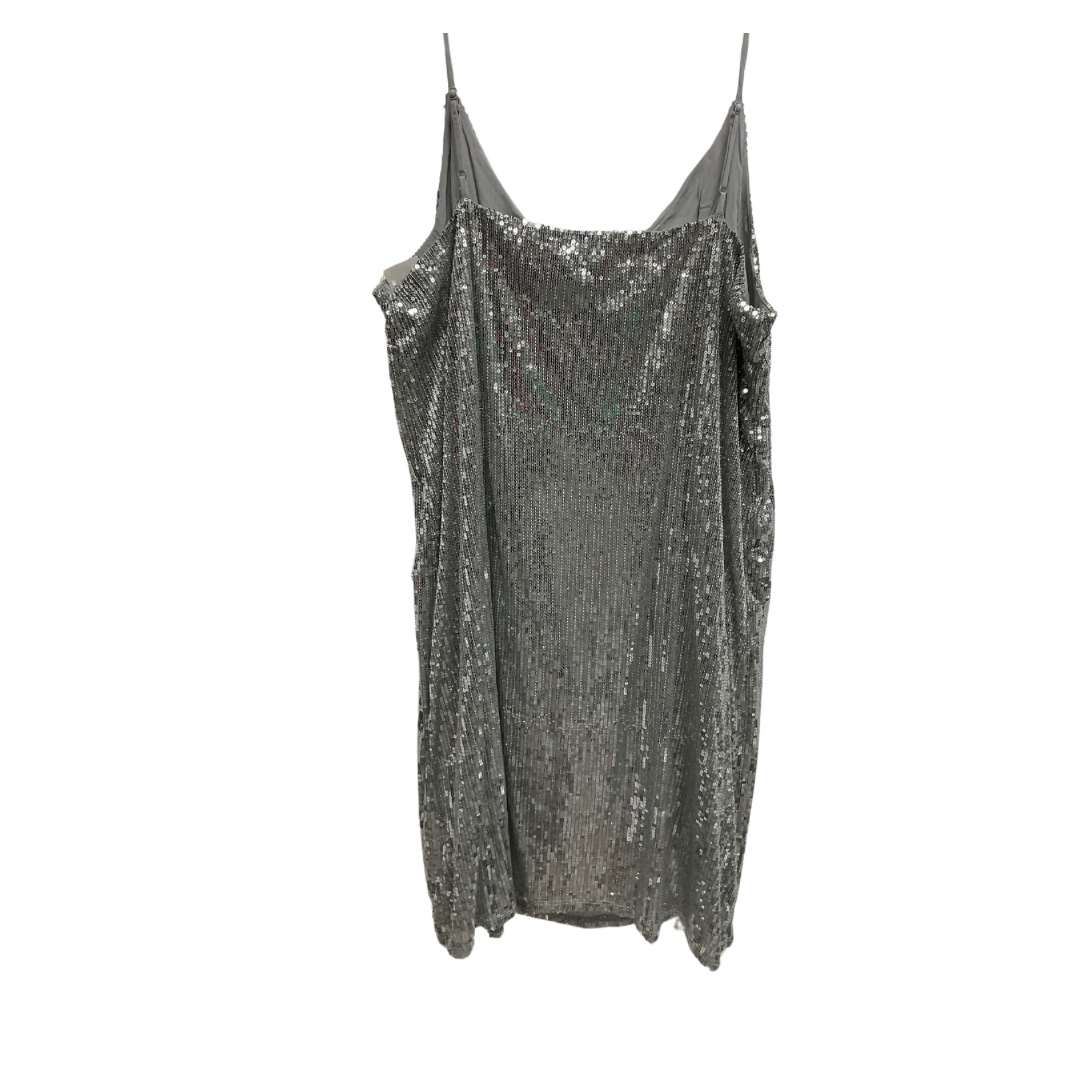 Top Cami By A New Day In Silver, Size: L