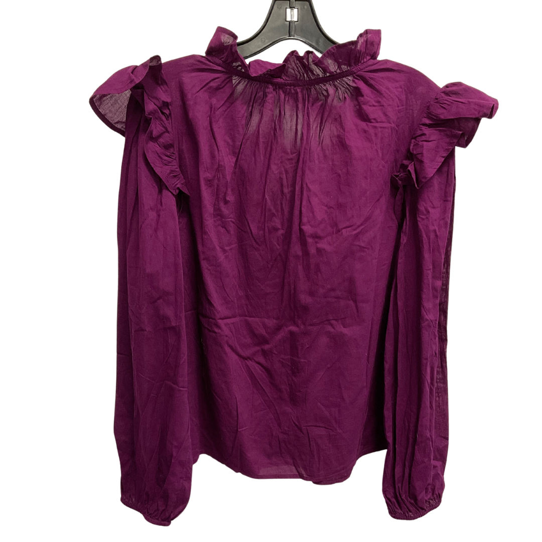 Top Long Sleeve By Gap In Purple, Size: L