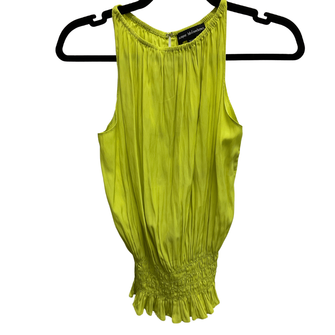 Top Sleeveless By Catherine Malandrino In Green, Size: Xs