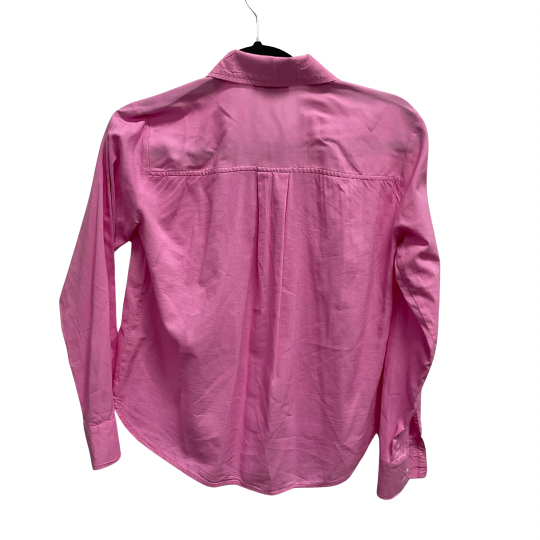 Top Long Sleeve By Loft In Pink, Size: Xxsp