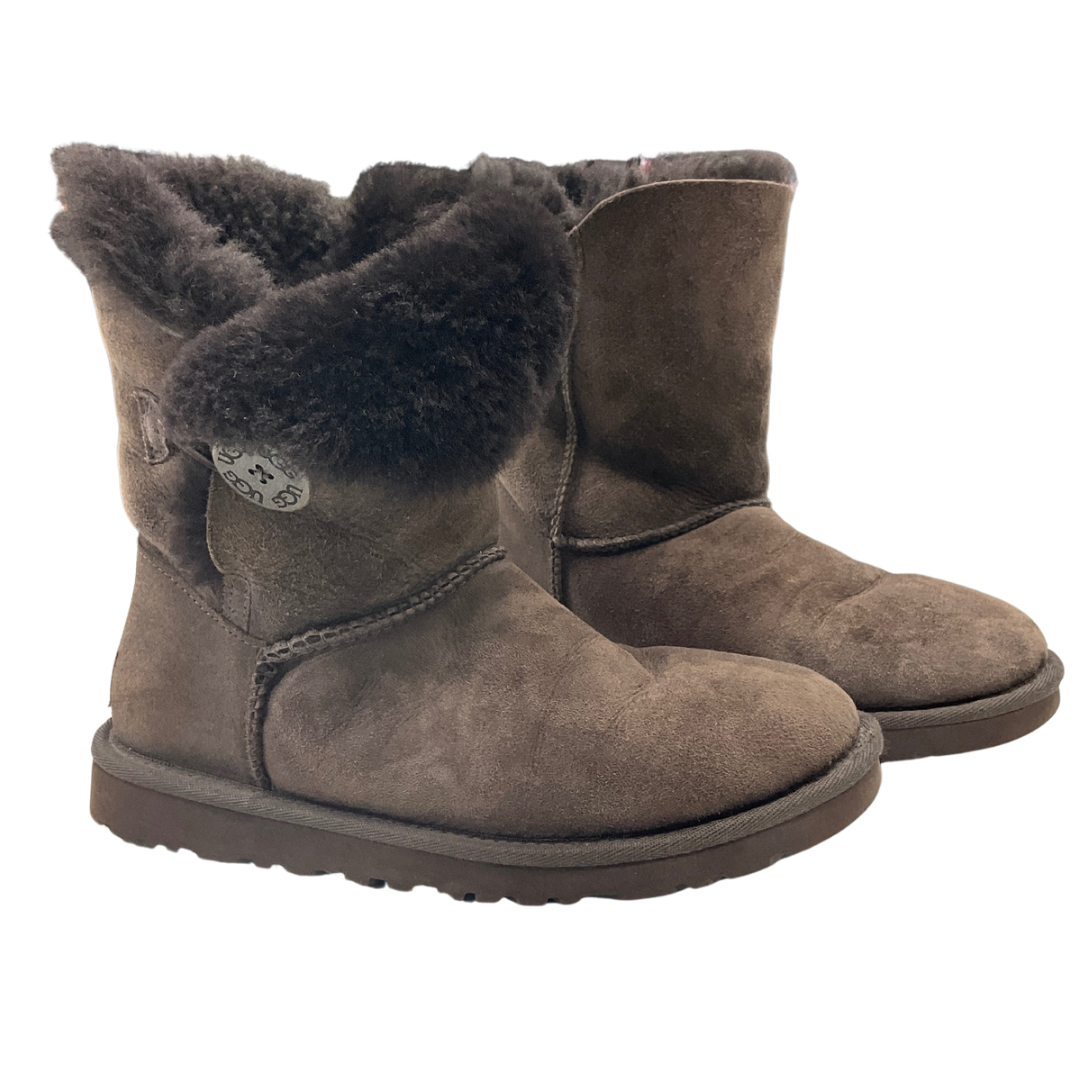 Boots Snow By Ugg In Brown, Size: 6