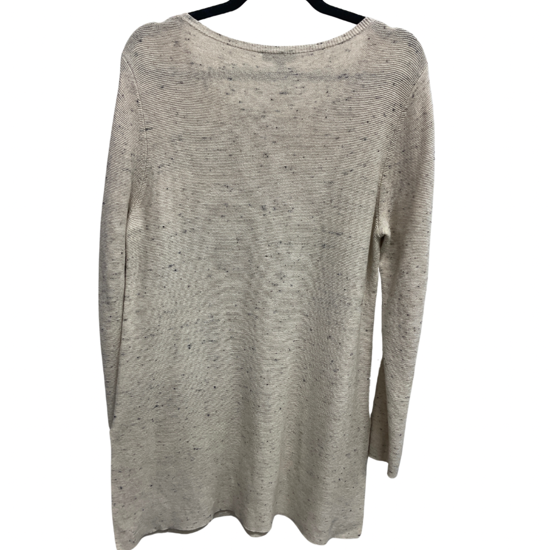 Dress Sweater By Eileen Fisher In Cream, Size: L