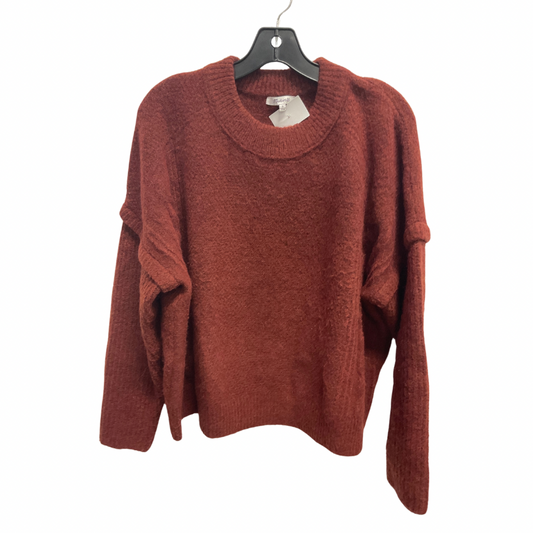 Sweater By Madewell In Orange, Size: L