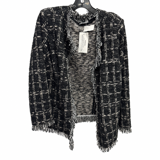 Cardigan By Joan Rivers In Black & White, Size: 1x