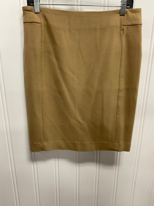 Skirt Midi By Loft In Brown, Size: 10