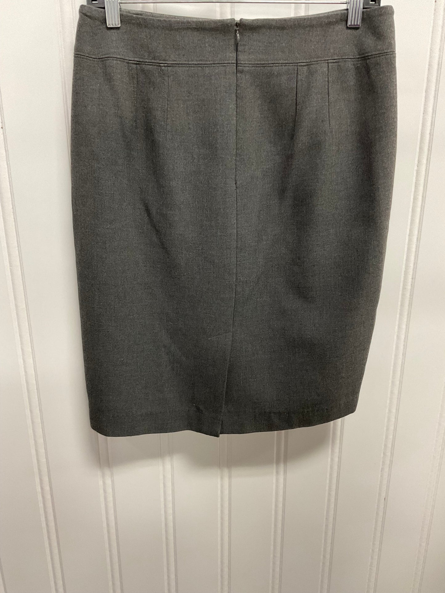 Skirt Midi By Loft In Grey, Size: 8