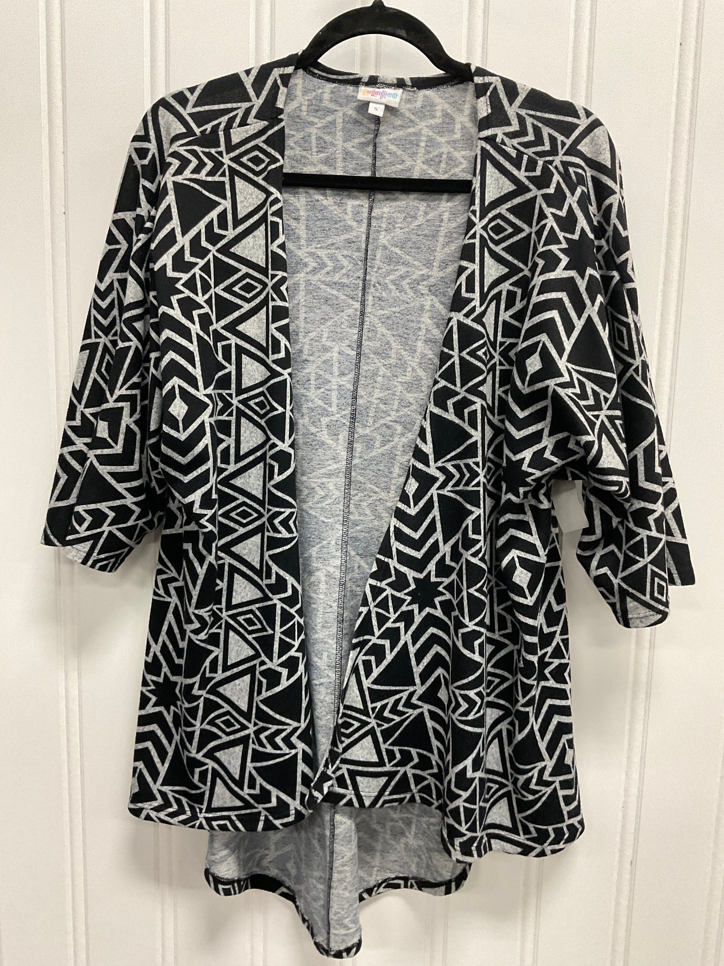 Cardigan By Lularoe In Black & White, Size: S