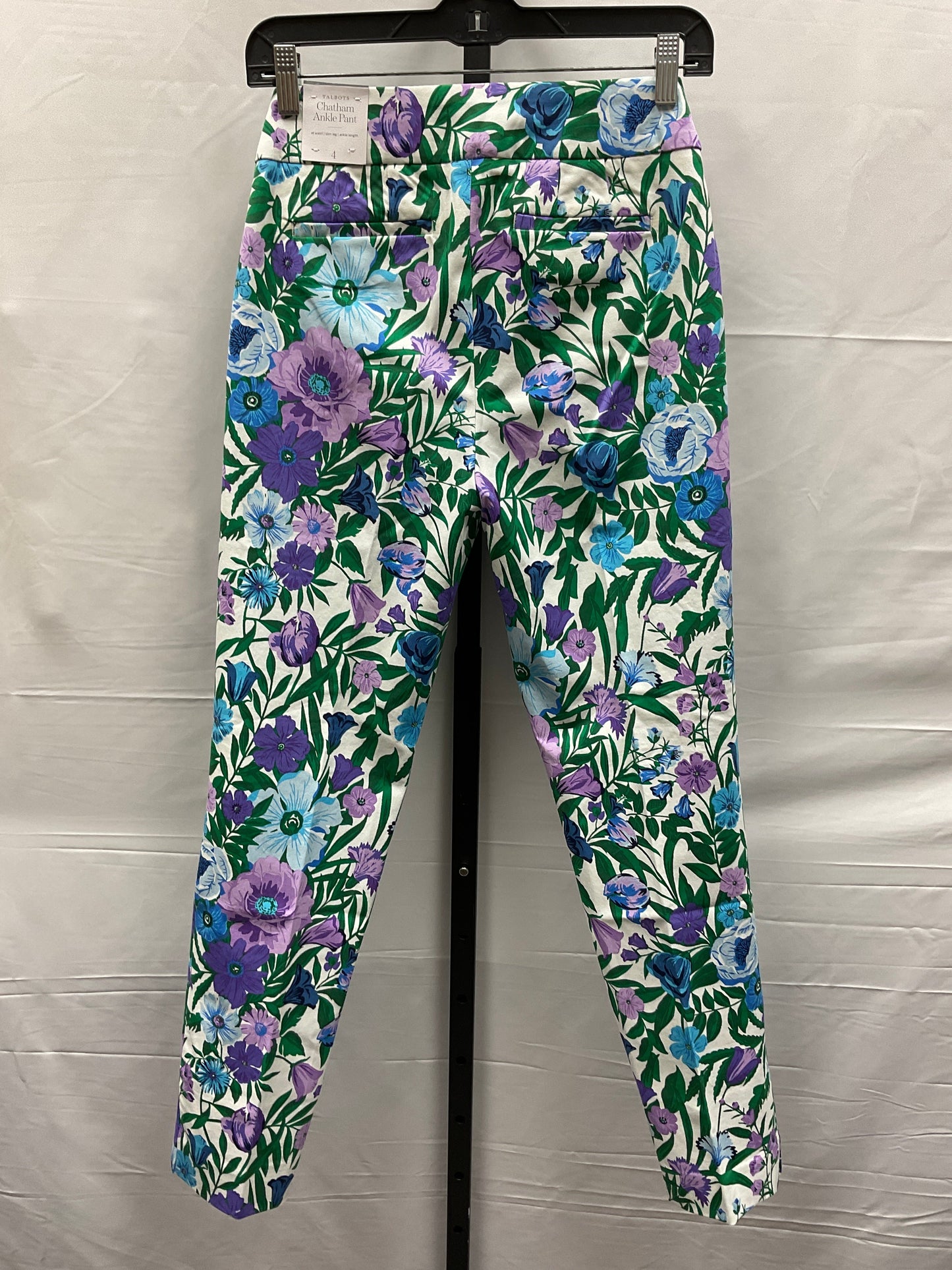 Floral Print Pants Other Talbots, Size 4