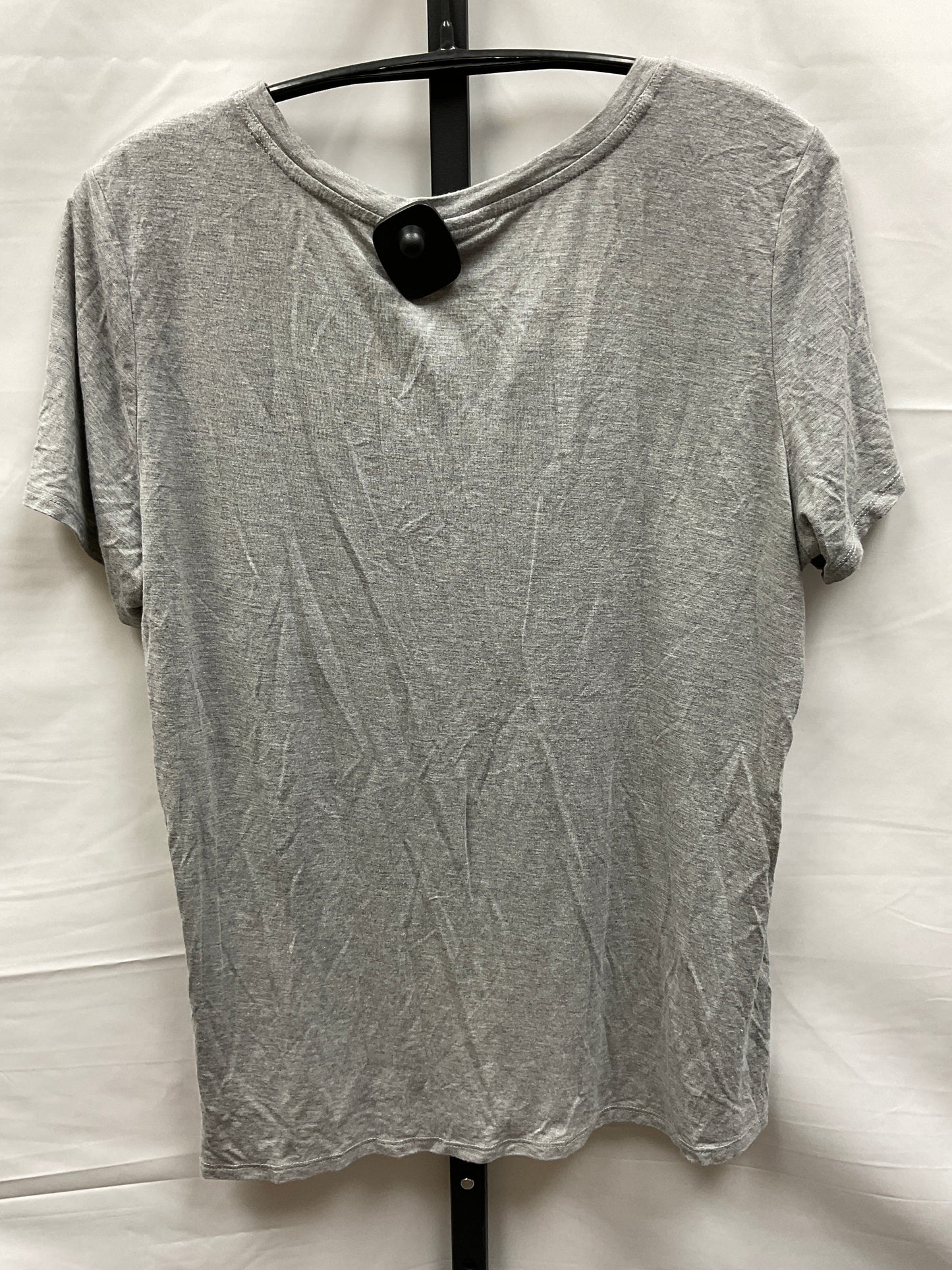 Grey Top Short Sleeve Basic Catherine Malandrino, Size L