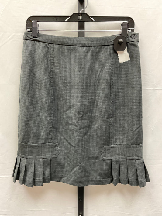 Grey Skirt Midi Max Studio, Size 6