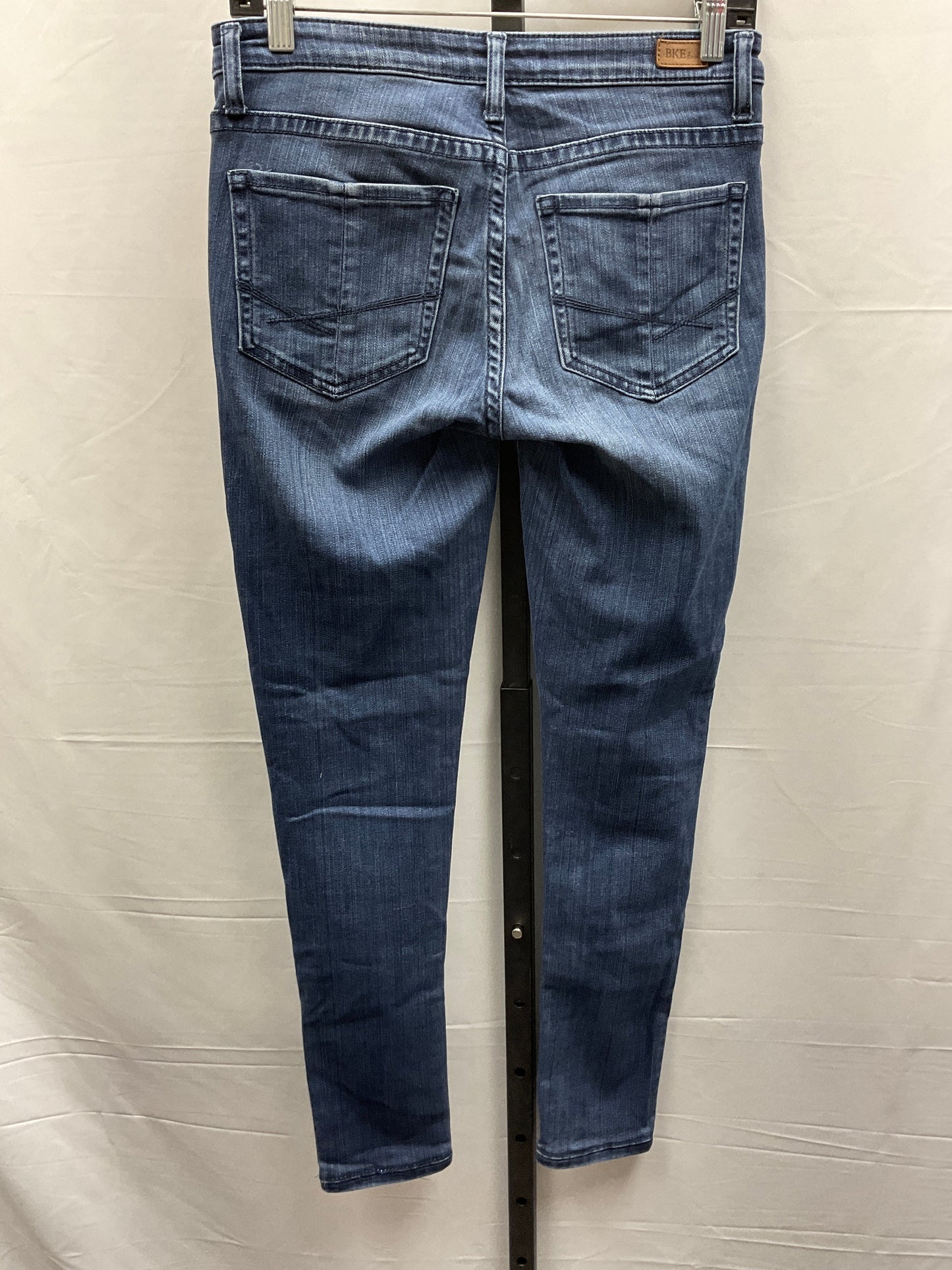 Blue Denim Jeans Skinny Bke, Size 0