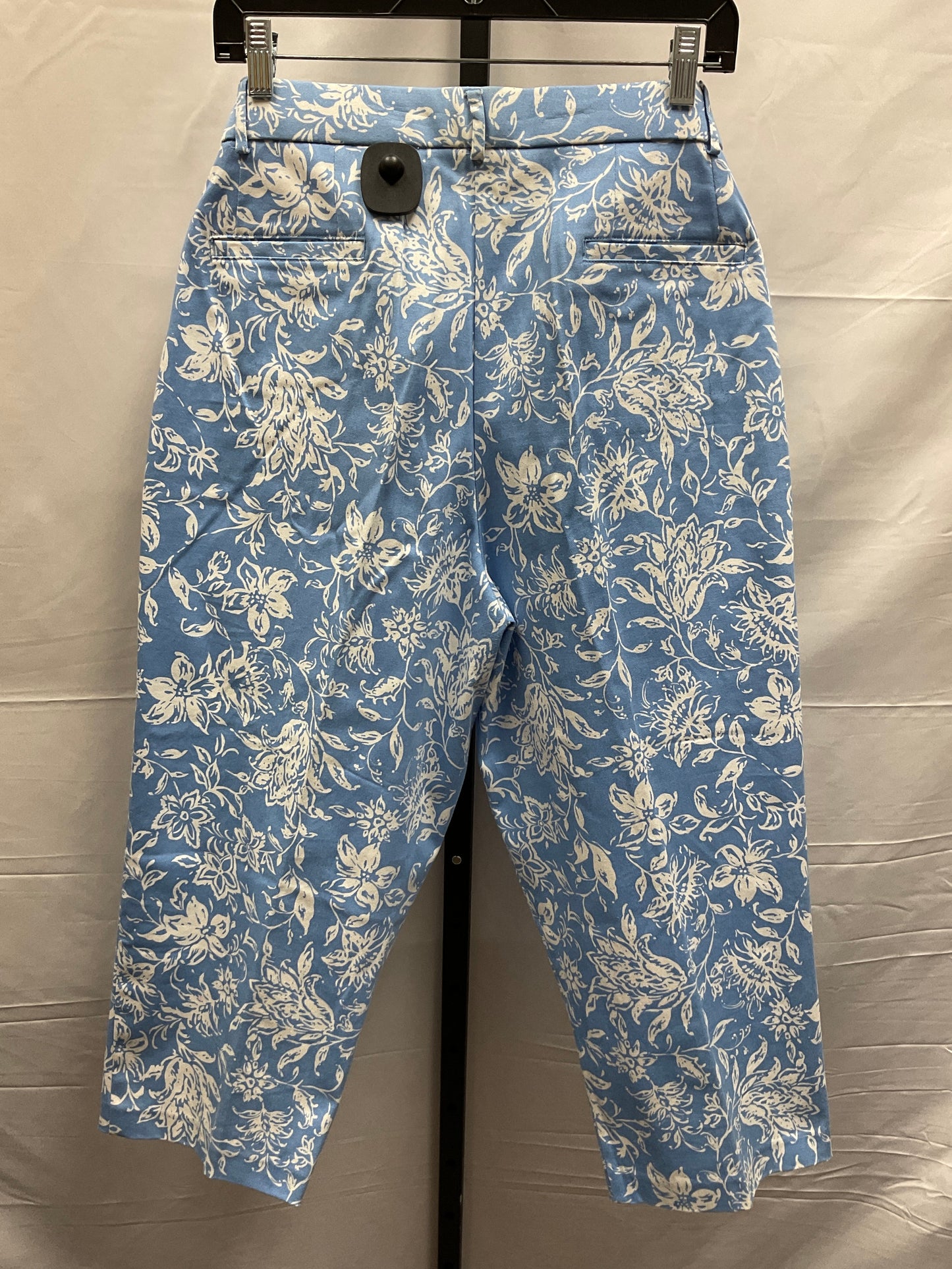 Blue & White Capris Briggs, Size 16