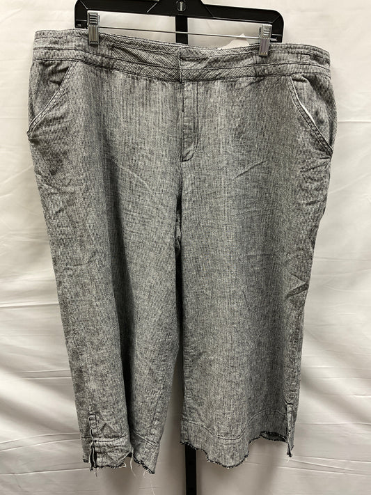 Grey Capris Democracy, Size 20