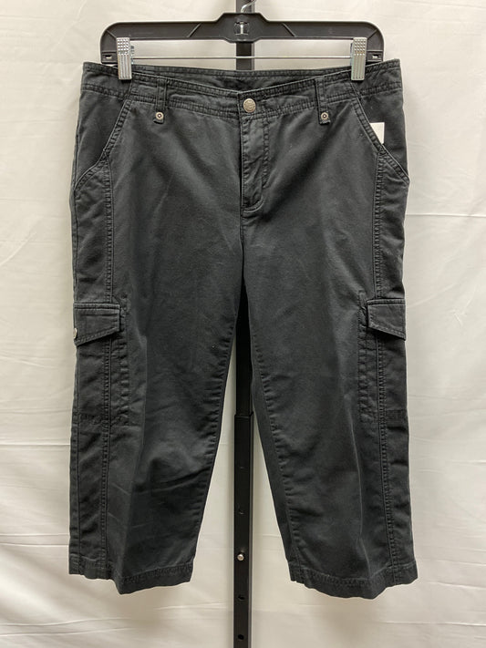 Black Capris Harley Davidson, Size 10