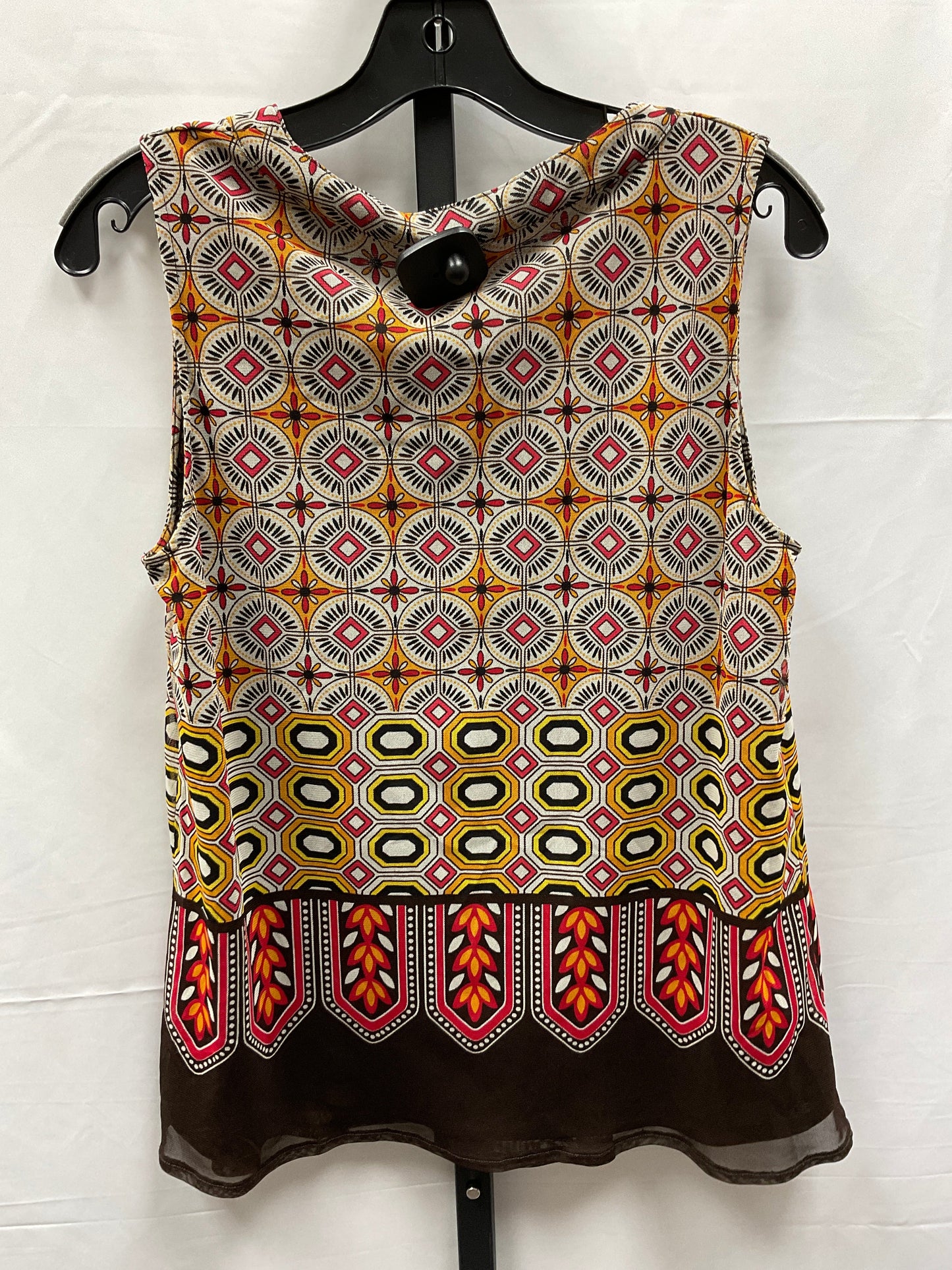 Multi-colored Top Sleeveless Rafaella, Size M